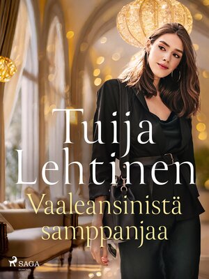 cover image of Vaaleansinistä samppanjaa